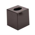 Tissue box - zwart - vierkant, Verzenden, Nieuw in verpakking