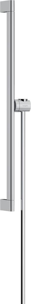 Hansgrohe Unica glijstang S Puro 65 cm met easy slide, Ophalen of Verzenden, Nieuw, Chroom, Kraan