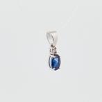 Zonder Minimumprijs - Hanger 14 kt. - 0.41ct. tw. Saffier, Sieraden, Tassen en Uiterlijk, Antieke sieraden