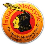 Indian motocycle oranje, Verzamelen, Nieuw, Verzenden
