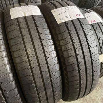 2 x Michelin Agilis 225-75-16 C Zomerbanden 7,5mm