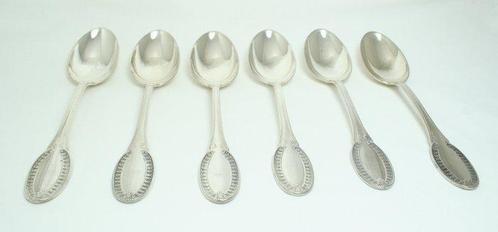 Lepel (12) - .800 zilver - Stel lepels in zilver, Antiek en Kunst, Antiek | Goud en Zilver