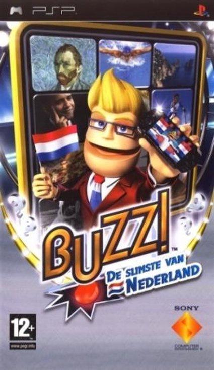 Buzz! de Slimste van Nederland (PSP Games), Spelcomputers en Games, Games | Sony PlayStation Portable, Zo goed als nieuw, Ophalen of Verzenden