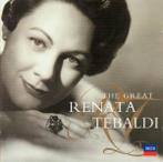 Renata Tebaldi - The Great Renata Tebaldi (CD, Comp)
