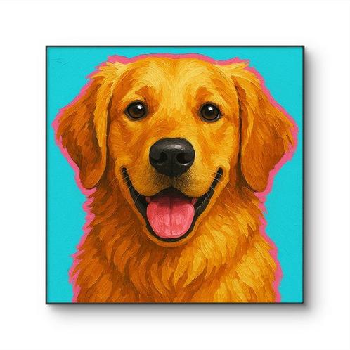 Tomas - Golden Glow, Antiek en Kunst, Kunst | Schilderijen | Modern