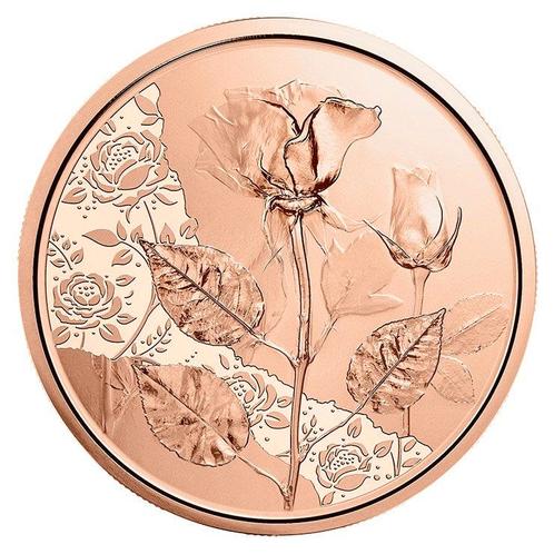 Oostenrijk 10 Euro Roos 2021 UNC, Postzegels en Munten, Munten | Europa | Euromunten, Verzenden