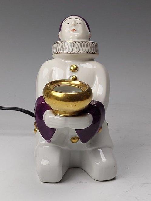 Alfred Lanternier, Limoges - Nachtlampje - Porselein -, Antiek en Kunst, Antiek | Glas en Kristal