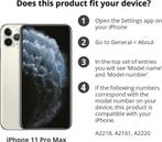 Apple Siliconenhoesje voor iPhone 11 Pro Max hoesje -, Verzenden, Nieuw