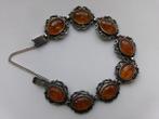 Zilver, Bergkristal - Armband - Art Deco