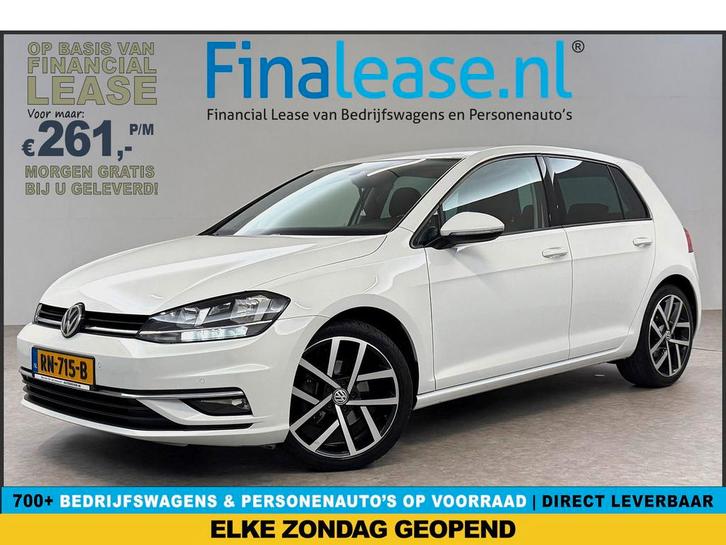 Volkswagen Golf 1.6 TDI Highline Virtual Carplay LED PDC NAP, Auto's, Volkswagen, Lease, Automaat, Overige carrosserieën, Diesel