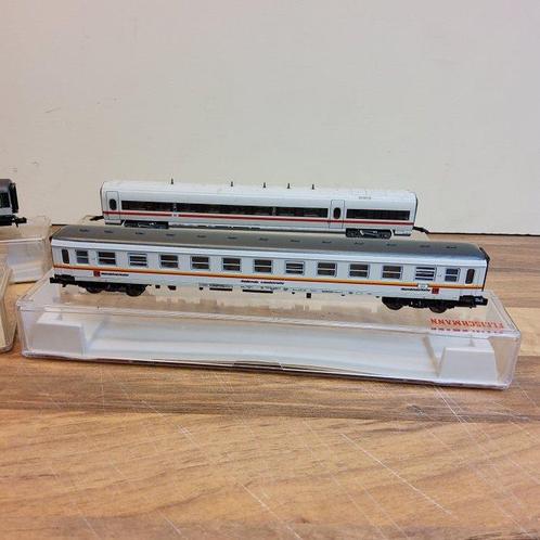 Fleischmann N - Model treinwagon (4) - 4 personenautos - DB, Hobby en Vrije tijd, Modeltreinen | N-Spoor