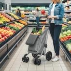 Winkelwagentje, 46 Liter Tas, Opvouwbare Winkelwagen Met Koe, Verzenden, Nieuw
