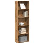 vidaXL Boekenkast 60x30x189 cm bewerkt hout artisanaal, Huis en Inrichting, Kasten | Boekenkasten, Minder dan 50 cm, Verzenden