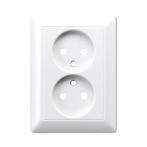 JUNG AS500 losse Centraalplaat Wandcontactdoos zonder, Doe-het-zelf en Verbouw, Elektra en Kabels, Ophalen of Verzenden, Nieuw