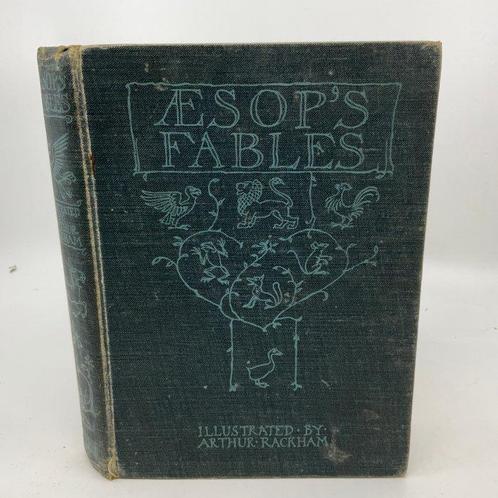 Arthur Rackham - Aesops Fables - 1919, Antiek en Kunst, Antiek | Boeken en Bijbels