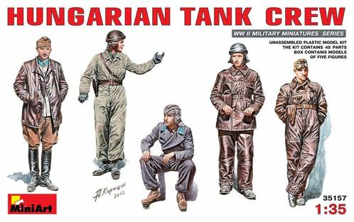 Miniart - Hungarian Tank Crew (Min35157), Hobby en Vrije tijd, Modelbouw | Overige, 1:50 tot 1:144, Nieuw