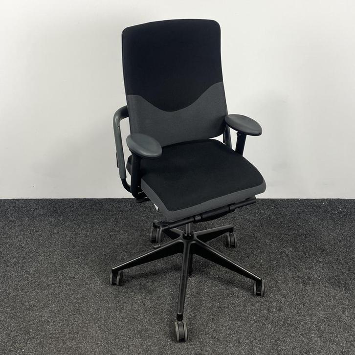 Bureaustoel Grahl Xenium - Zwart / Grijs, Huis en Inrichting, Bureaustoelen, Bureaustoel, Gebruikt, Ergonomisch, Ophalen of Verzenden