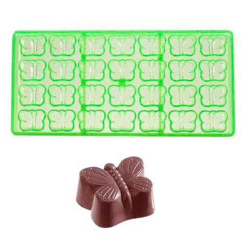 Bonbonvorm Chocolate World GL Vlinder klein (28x) 32x24x13mm, Hobby en Vrije tijd, Taarten en Cupcakes maken, Nieuw, Verzenden