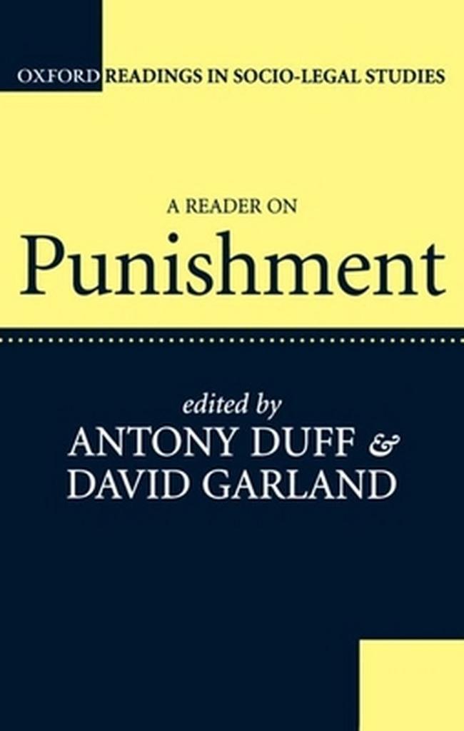 Reader on Punishment 9780198763536 R. A. Duff, Boeken, Taal | Engels, Gelezen, Verzenden
