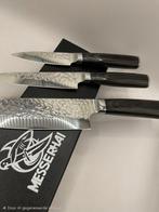 Messerhai - Tanoshi - Keukenmes - 3-delige professionele