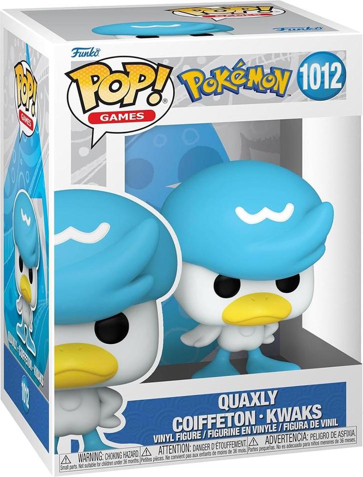 Funko Pop! - Pokemon Quaxly #1012 | Funko - Hobby Artikelen, Verzamelen, Poppetjes en Figuurtjes