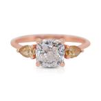 Ring - 18 karaat Roségoud -  2.15ct. tw. Diamant, Nieuw