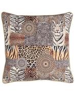 Luxe Sierkussen African Journey, Huis en Inrichting, Woonaccessoires | Kussens, Nieuw, Overige kleuren, Vierkant