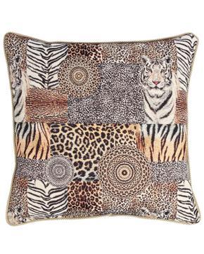 Luxe Sierkussen African Journey, Huis en Inrichting, Woonaccessoires | Kussens, Overige kleuren, Nieuw, Vierkant