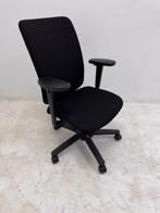 Konig + Neurath Jet JPBDH218 bureaustoel zwart stof, Vergader- of Presentatieruimte, Ophalen of Verzenden, Gebruikt, Stoel