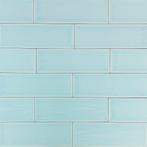 Wandtegel aria licht blauw mat 10x30 wandtegel, Nieuw, Ophalen of Verzenden, 10 m² of meer, Wandtegels