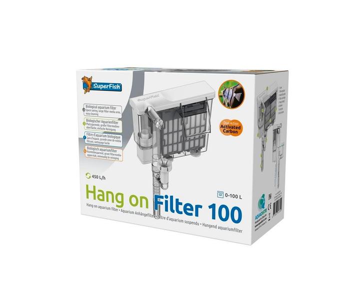 Superfish Hang On Filter 100, Dieren en Toebehoren, Vissen | Aquaria en Toebehoren, Ophalen of Verzenden