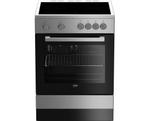 Beko FSM67010GX fornuis Vrijstaand fornuis Keramisch Zwart,, Witgoed en Apparatuur, Fornuizen, Ophalen of Verzenden, Nieuw, 95 cm of meer