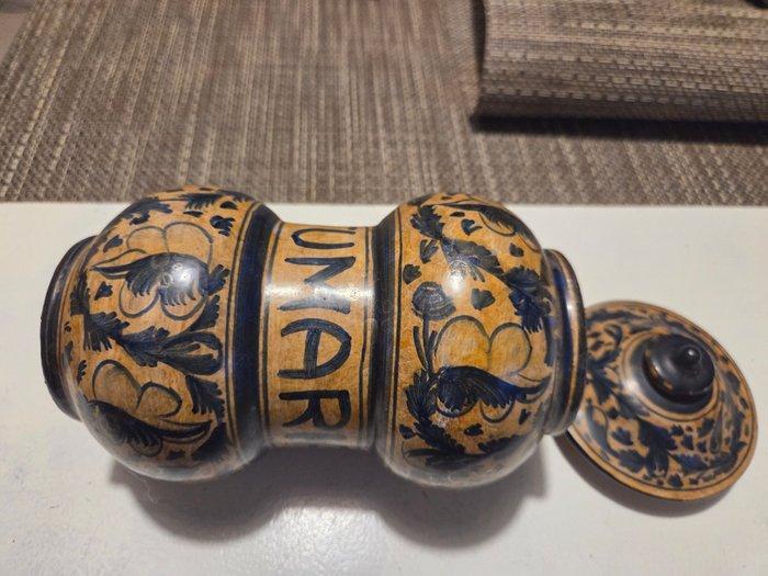 Apothekerspot / Albarello - Porselein, Antiek en Kunst, Antiek | Glas en Kristal