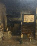 Escuela Sevillana XIX - Cocina andaluza., Antiek en Kunst