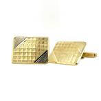 Gouden manchetknopen 14 krt, Ophalen of Verzenden, Nieuw