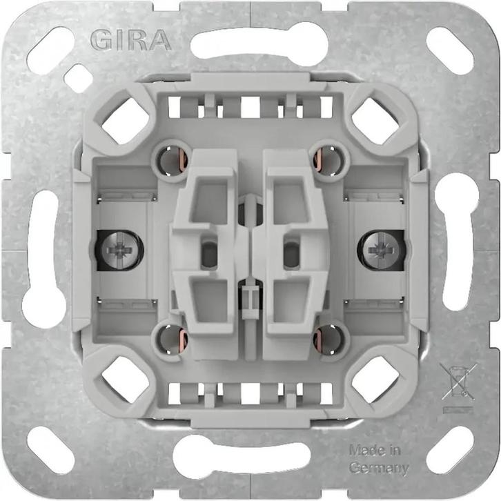 Gira seriedrukcontact wisselcontact - 315500, Doe-het-zelf en Verbouw, Elektra en Kabels, Ophalen of Verzenden