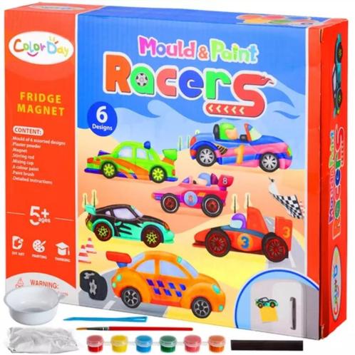 Kruzzel Magneten DIY Autos - Creatief Speelplezier voor..., Kinderen en Baby's, Speelgoed | Overig, Nieuw, Ophalen of Verzenden