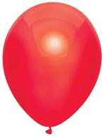 Ballonnen metallic rood (30m) 10st, Nieuw, Feestartikel, Verzenden