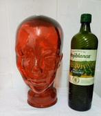 Mannequin - Orange head - mannequin hoofd - Glas, Antiek en Kunst