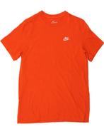 NIKE Mens T-Shirt Top Large Orange, Verzenden, Nieuw