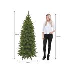 Bristlecone Smalle Kunstkersboom - H185 x Ø79 cm - Groen, Diversen, Kerst, Verzenden, Nieuw