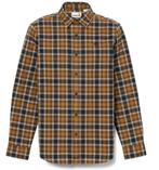 2dekans | Timberland Bruin Katoenen Shirt met Lange Mouwen –, Ophalen of Verzenden, Zo goed als nieuw, Bruin, Timberland