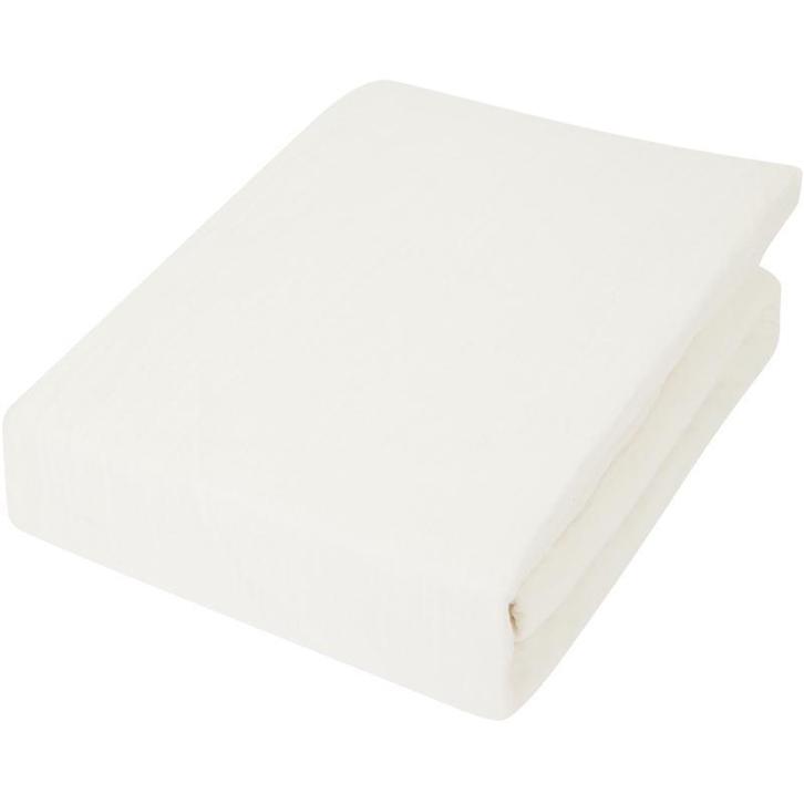 Mousseline dekbedovertrek - wit - 2-persoons | 200 x 200/220, Huis en Inrichting, Slaapkamer | Beddengoed, Wit, Nieuw, Verzenden