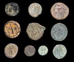 Oudheid Lote de 10 Æ monedas Incluyendo Pontus Amisos,, Postzegels en Munten, Munten | Europa | Niet-Euromunten