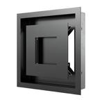 Muur Rooster Black 22x22, Verzenden, Nieuw
