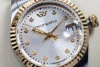 Philip Watch - Caribe Urban - Date - Silver - Diamonds -, Sieraden, Tassen en Uiterlijk, Horloges | Heren, Nieuw