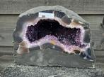 Geen minimumprijs - Amethist Geode + Certificaat - Hoogte: