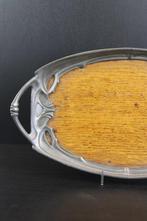 Urania - Dienblad - Art Nouveau bloemrijke serveerschaal. -, Antiek en Kunst