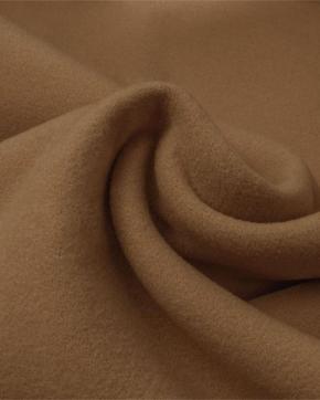 Double Face Polyester Wool Touch Bruin, Hobby en Vrije tijd, Stoffen en Lappen, Bruin, Nieuw