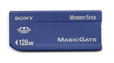 Sony Memory Stick MagicGate Card - 128MB, Audio, Tv en Foto, Fotografie | Geheugenkaarten, Zo goed als nieuw, Verzenden